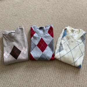 Lot of V neck sweaters